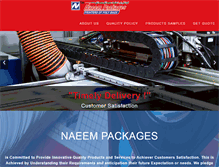 Tablet Screenshot of naeempackages.com